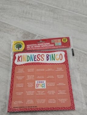 🐻 Kindness Bingo Game - Red Classroom Activity